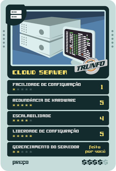 Super Trunfo do Hosting - Cloud server