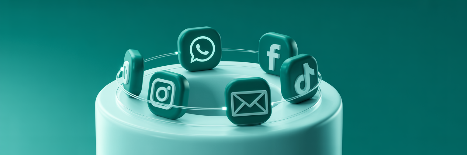 Transforme sua gestão de mídias sociais em uma operação mais eficiente e conectada.