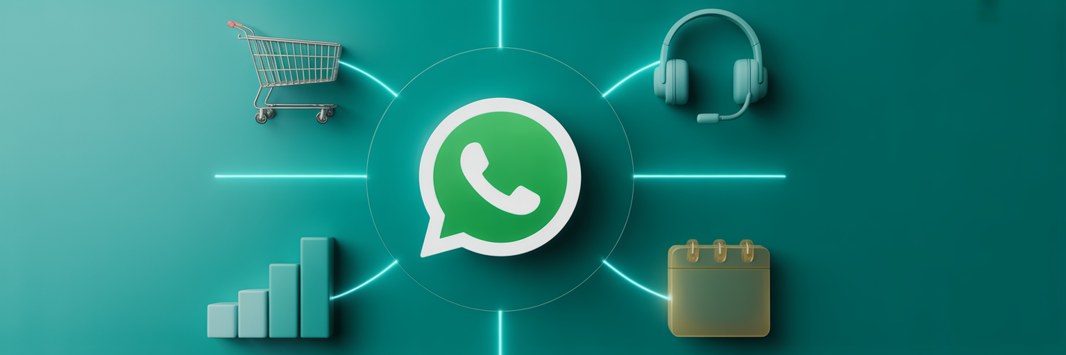 Processos transformados pela automação com inteligência artificial no atendimento ao cliente via WhatsApp