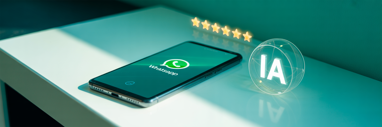 SLA e métricas no atendimento via WhatsApp com inteligência artificial.