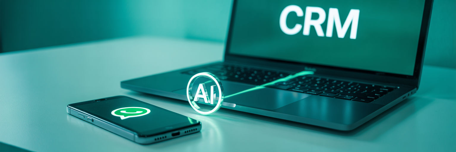 Aumente a produtividade e as vendas com a integração entre IA no WhatsApp e seu CRM