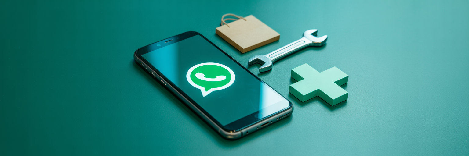 Exemplos reais de como diferentes setores usam WhatsApp + ERP para automatizar processos críticos