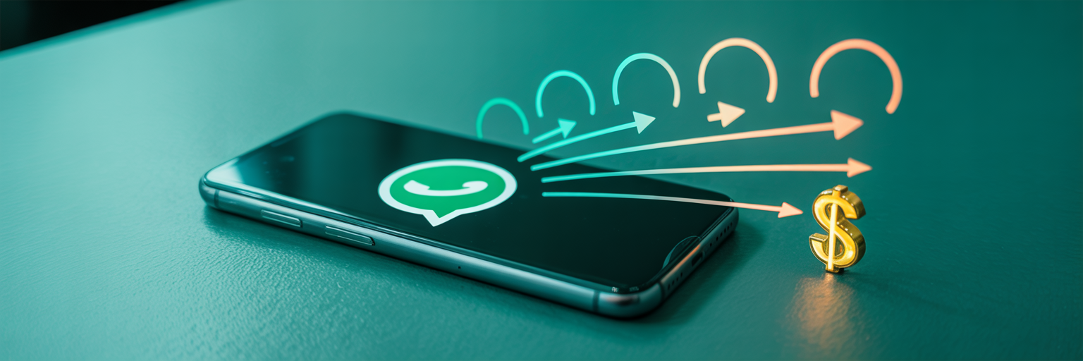 Venda mais com fluxos automáticos de vendas pelo WhatsApp