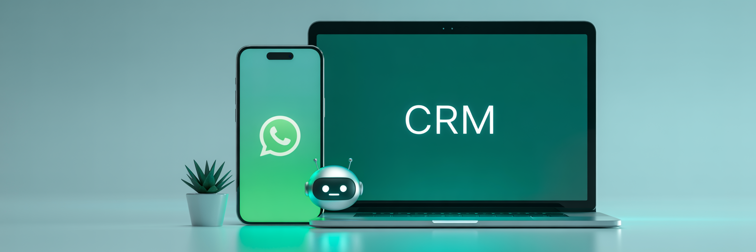 Centralize conversas no WhatsApp e evite perda de leads com chatbot integrado ao CRM