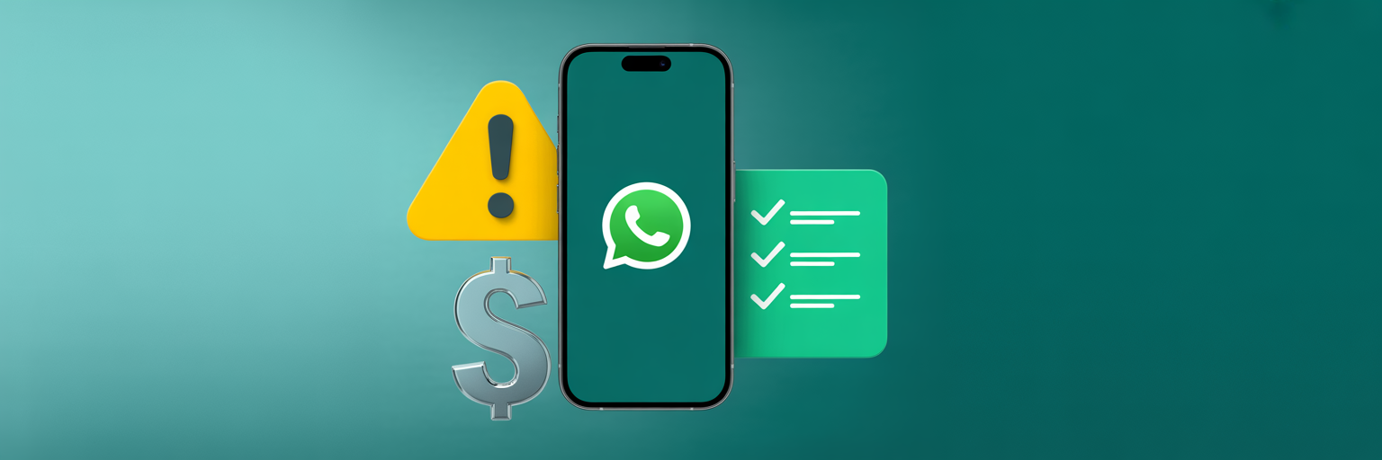 Evite erros na API Oficial do WhatsApp que aumentam custos e reduzem a eficiência