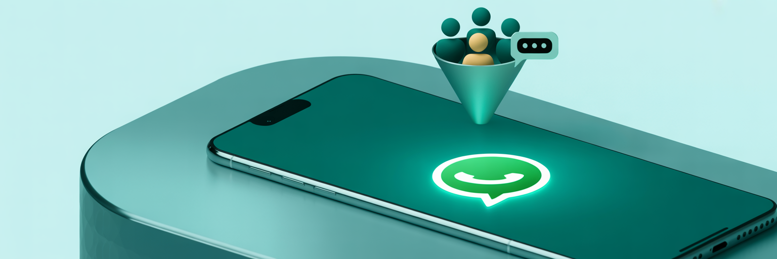 Qualifique leads automaticamente no WhatsApp e entregue oportunidades prontas ao time de vendas