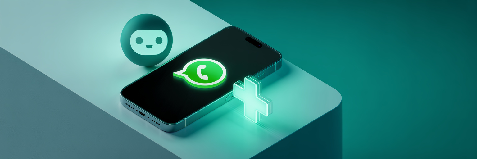 Acompanhamento de pacientes no WhatsApp com automação e IA para mais adesão ao cuidado e eficiência