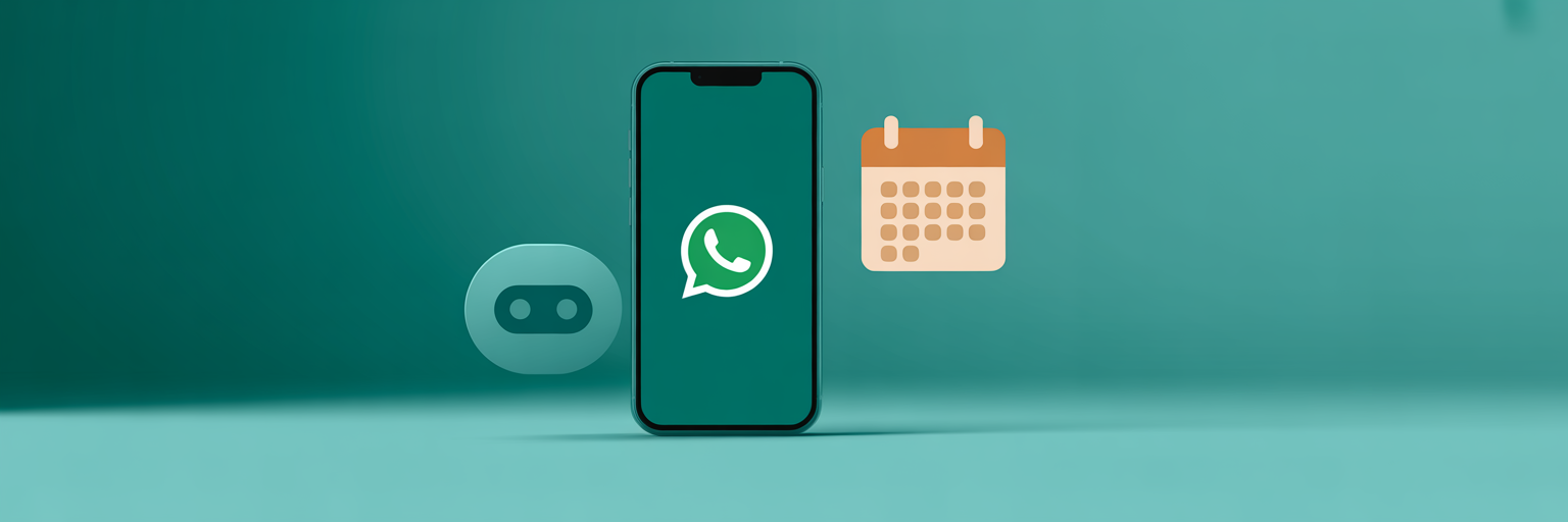 Fluxos de agendamento no WhatsApp que aceleram confirmações e diminuem a sobrecarga do atendimento