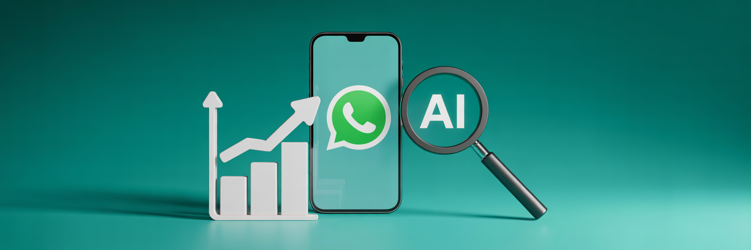 IA no atendimento via WhatsApp com métricas claras para reduzir custos e aumentar eficiência operacional