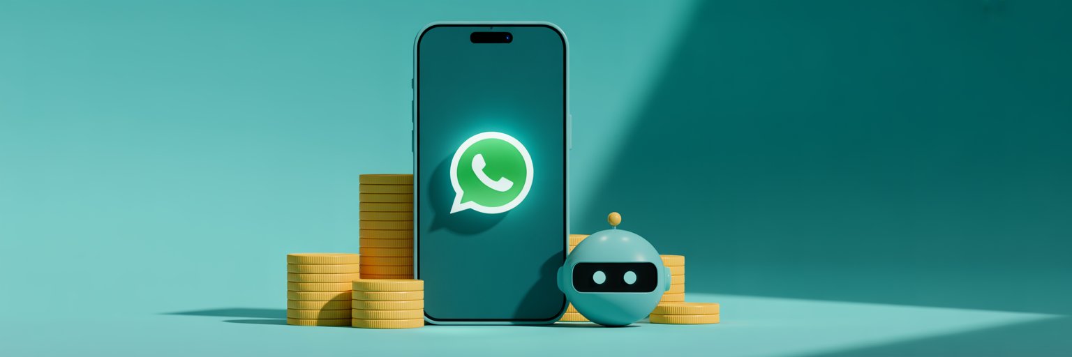Reduza custo na WhatsApp API Oficial com automação e IA no atendimento