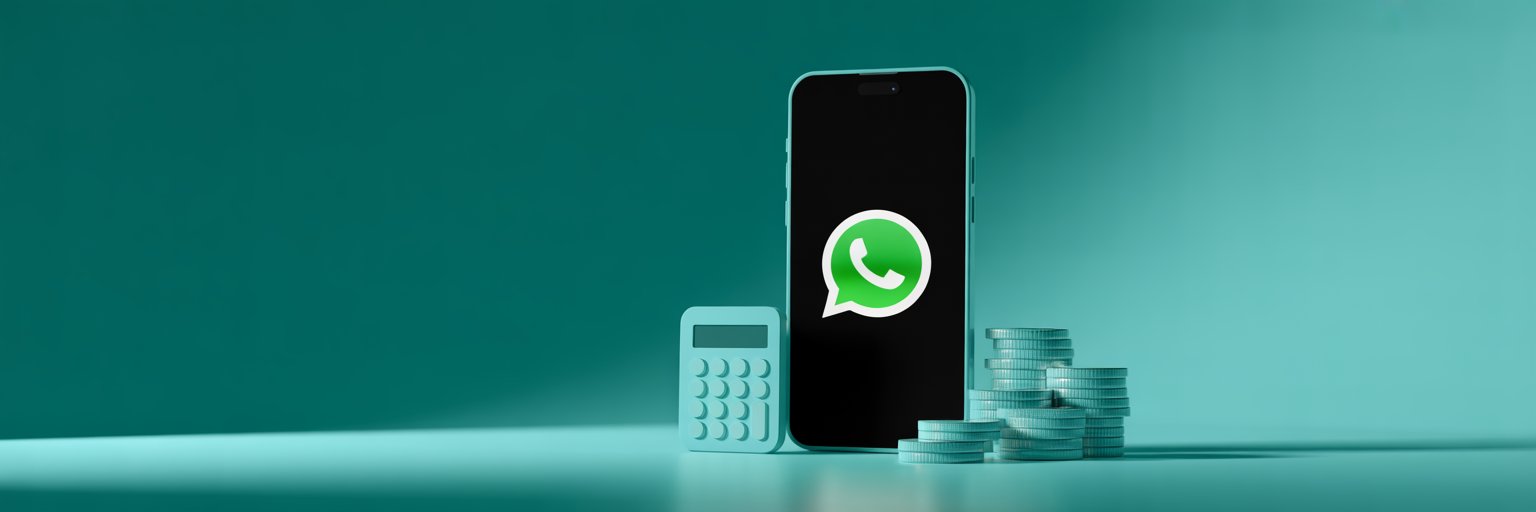 Simulador de custos da WhatsApp API Oficial para prever gastos e proteger a margem
