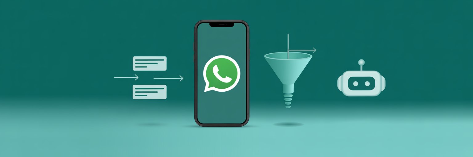 Triagem automática no WhatsApp que organiza demandas e acelera o atendimento ao cliente