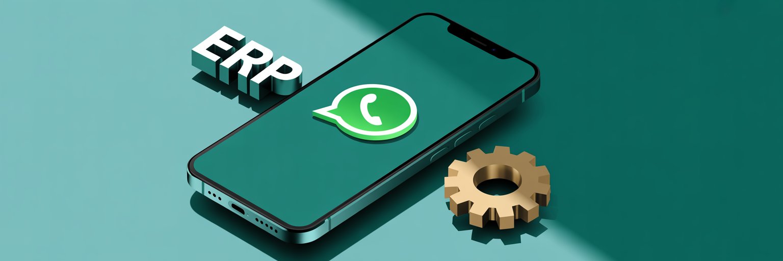 WhatsApp Business API integrada ao ERP que elimina gargalos e aumenta eficiência operacional