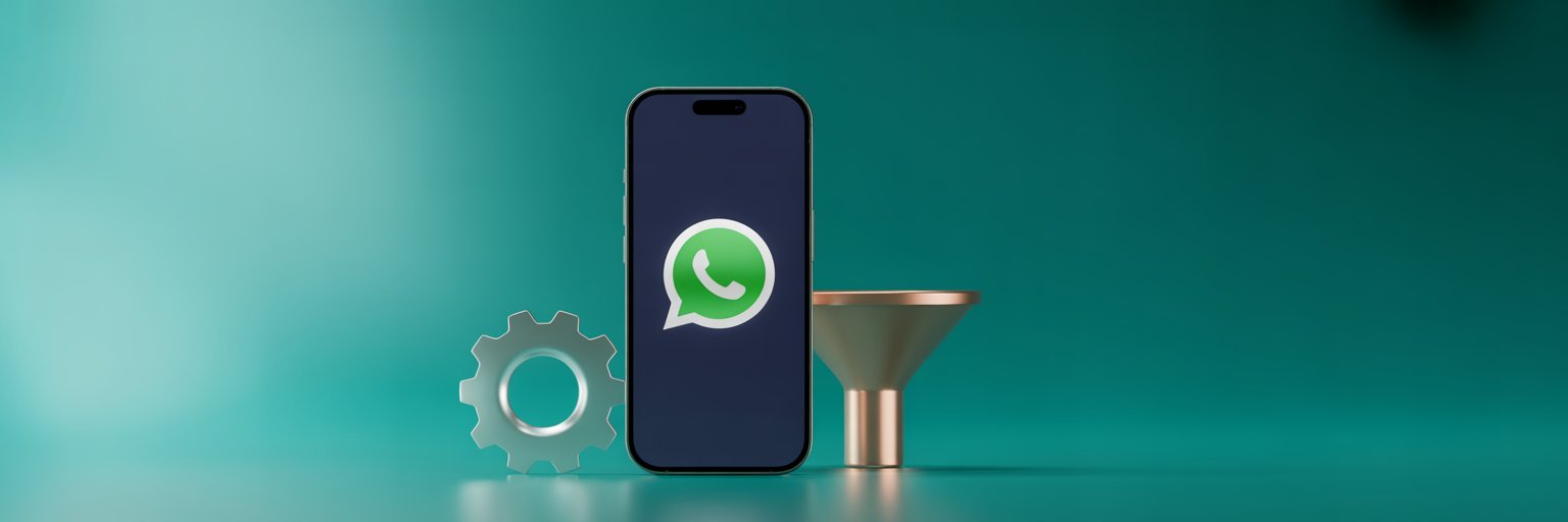 WhatsApp em escala com automação e CRM que aumenta conversão e reduz custos operacionais