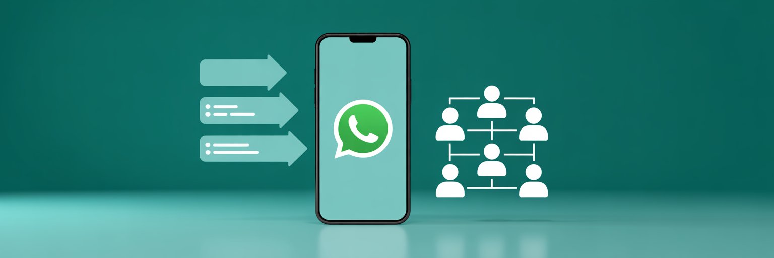 Modelo híbrido de atendimento que reorganiza equipes e amplia produtividade no WhatsApp