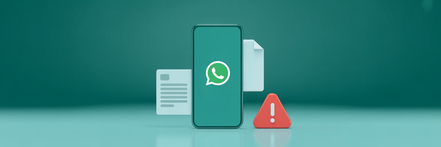 Motivos de reprovação de template WhatsApp que travam envios e reduzem eficiência operacional
