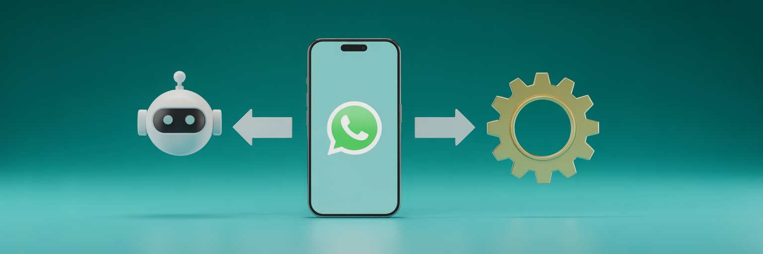 Agente de IA no WhatsApp que automatiza atendimentos e reduz sobrecarga da equipe